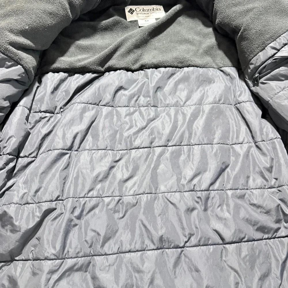Columbia‎ Sportswear Company Men's Insulated Winter Jacket Size M Sage Tan Vtg